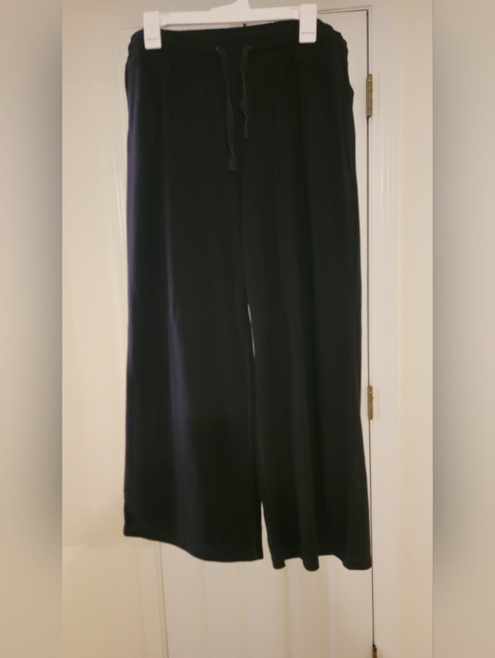 Old Navy Black Wide-Leg Drawstring Pants